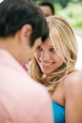 woman using charm