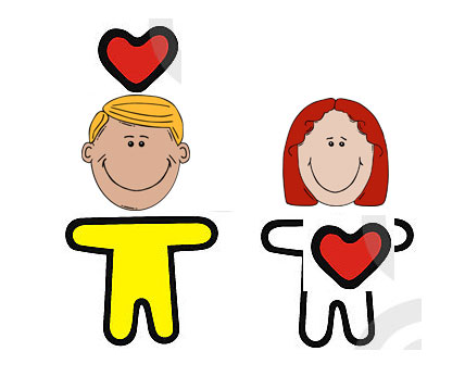 women-heart-men-head1 women rule with their heart, men rule with their head