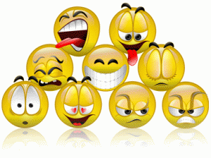 we use emoticons to convey what we are feeling
