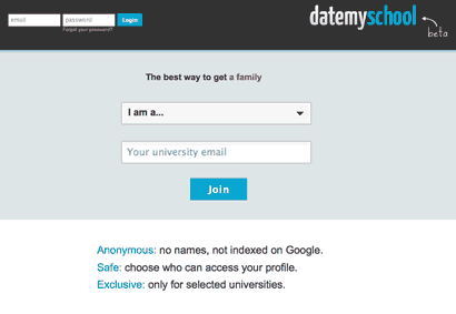 new dating site catering to grad students of elite USA universities