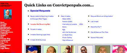 dating and penpal sites for inmates around US