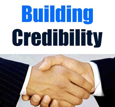 building credibility with your readers is essential to a blog