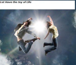 couple Jump Of Joy