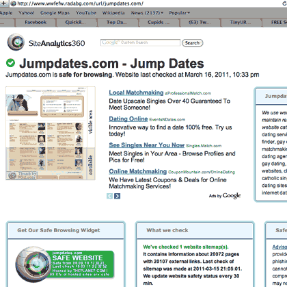 dating-site-safety-monitor dating site online safety check by RadaBG that checks for many websites