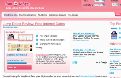 freedatingusa-dating-review-site good review dating sites have unbiased views of dating sites and often with user comments