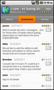 match-android-app-connect Match.com User comments