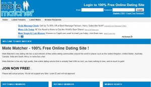 Review of free dating sites - MatchMatcher.com