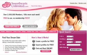 sweetheartsunlimited Review of free dating sites - SweetHeartsUnlimited.com