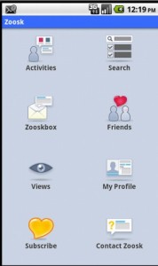 Zoosk Dashboard