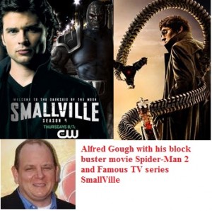 alfred-gough-spider-man-2-smallville Alfred gough with his block buster hits