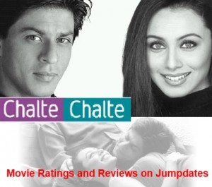 Aziz Mirza and Shahrukh Khan made and average love story - Chalte Chalte Review of Movie Chalte Chalte