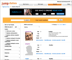search dating listing