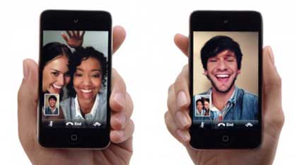 apple video face time application could potentially be used for dating