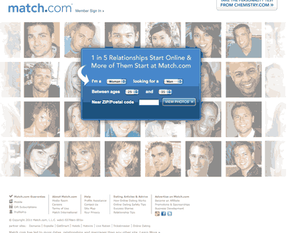 Match.com - raking it in with 1.8mill subscribers
