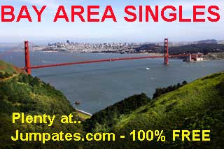 bay area singles all waiting to meet you at jumpdates.com - 100% free