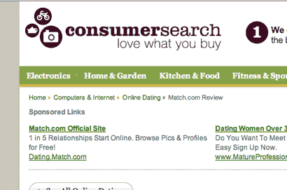 dating-site-reviews-consumersearch a leading consumer brand reviewing some of the top dating sites