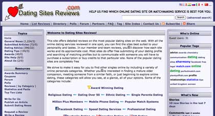 dating review sites are helpful to users in finding dating websites useful to their needs and pockets