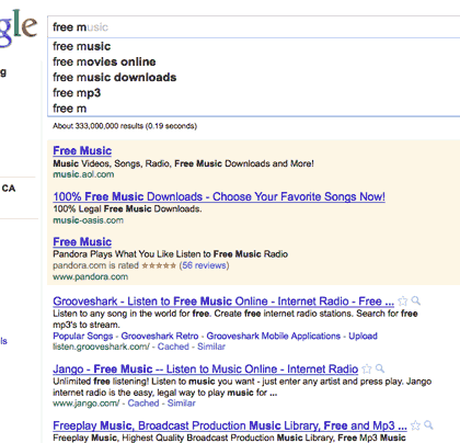 google-instant-search Googles powerful instant search can save much time for we humans