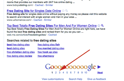 google-serps-check-multiple-pages check at least 3 pages of the results to locate good websites