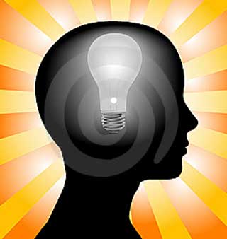 having a light bulb go off inside our head requires certain conditions