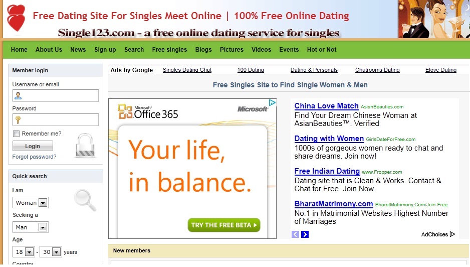 free dating sites review