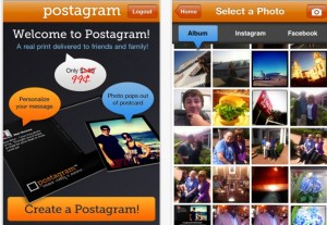 Postagram Postcard app on apple app store