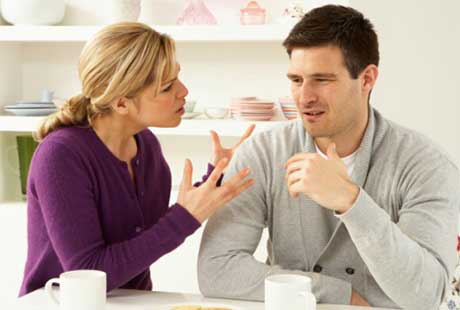 Squabbles between couples are a good thing - image courtesy classic105.com